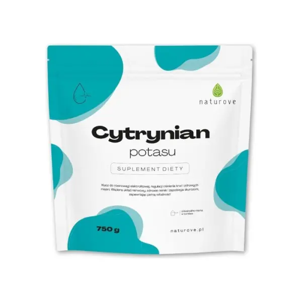 Cytrynian potasu naturove, 750g