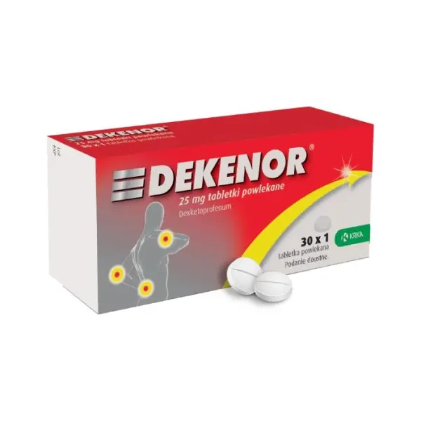 DEKENOR 25mg, 30 tabletek