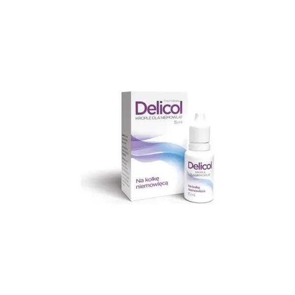 Delicol krople na kolkę 15 ml.