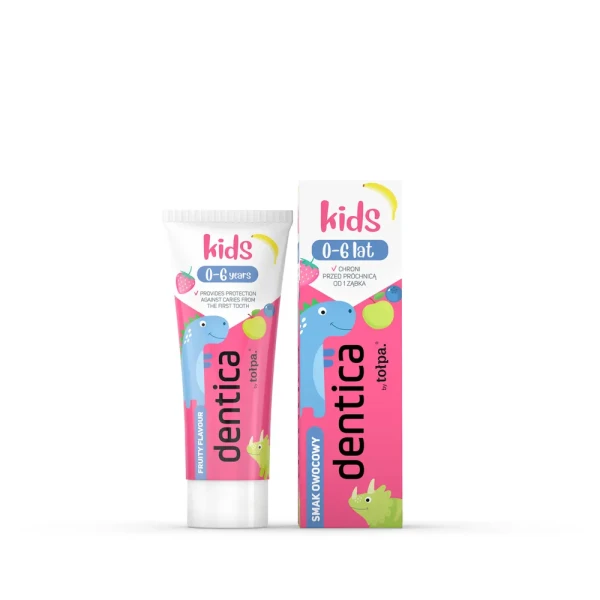Dentica By Tołpa Kids Pasta do mycia zębów owocowa 0-6 lat, 50 ml