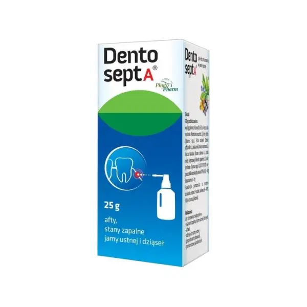 Dentosept A płyn do stosowania w jamie ustnej 25g