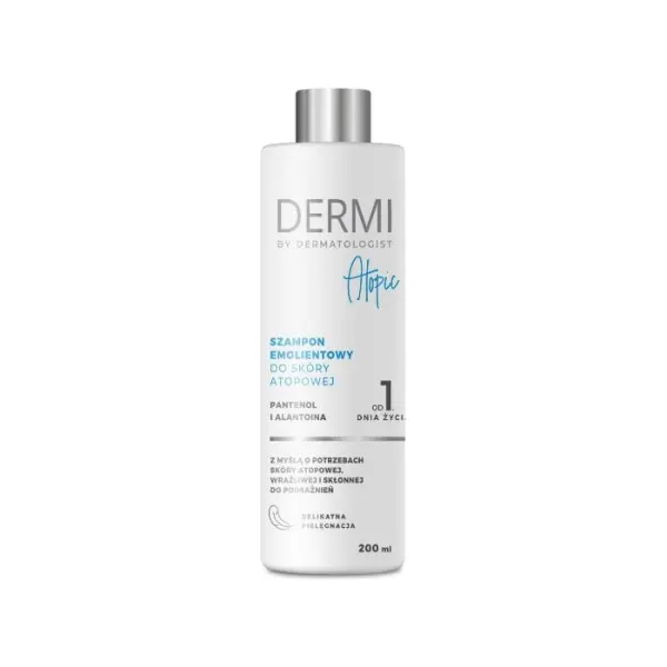 Dermi by dermatologist atopic szampon emolientowy do skóry atopowej 200 ml