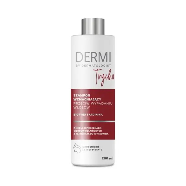 DERMI BY DERMATOLOGIST TRYCHO Szampon przeciw wypadaniu włosów, 200 ml