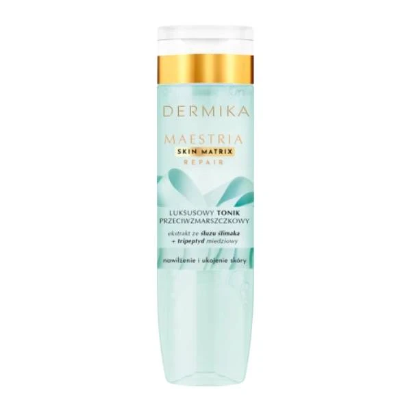 DERMIKA Maestria Skin Matrix Repair Luksusowy Tonik przeciwzmarszczkowy nawilżenie i ukojenie skóry, 200 ml