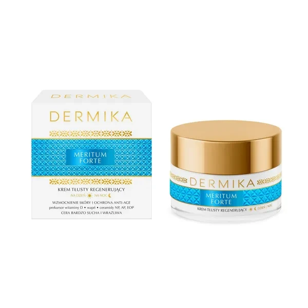 DERMIKA Meritum Forte Krem tłusty regenerujący dzień/noc, 50 ml