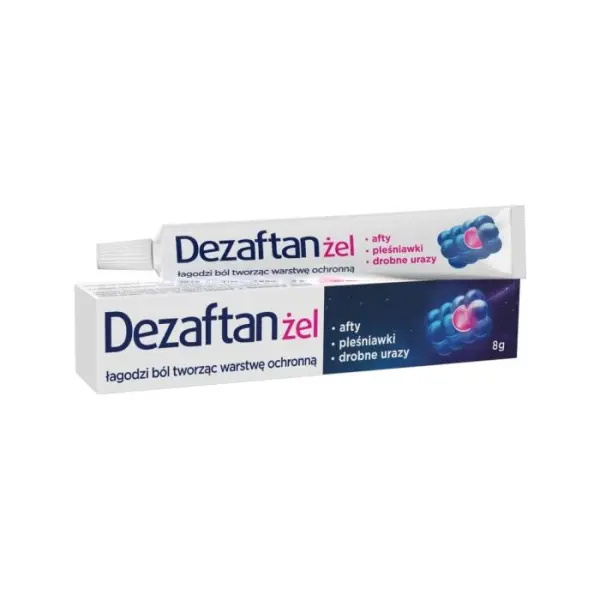 DEZAFTAN MED żel na afty i pleśniawki, 8 g