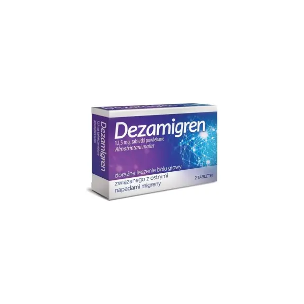 Dezamigren 12,5 mg 2 tabl.