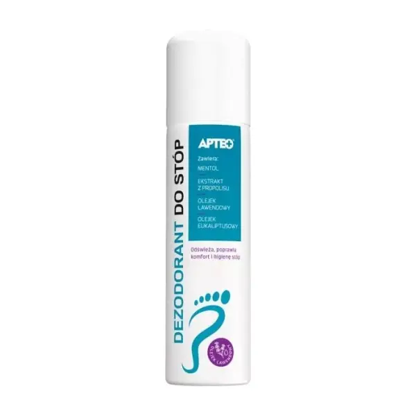 Dezodorant do stóp APTEO CARE aerozol na skórę 150 ml