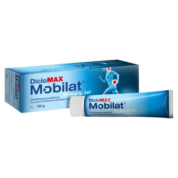 Diclomax Mobilat żel 20 mg/g, 100 g