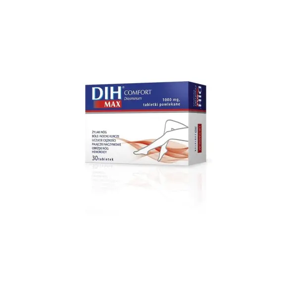 DIH MAX COMFORT 1 g 30 tabletek powlekanych