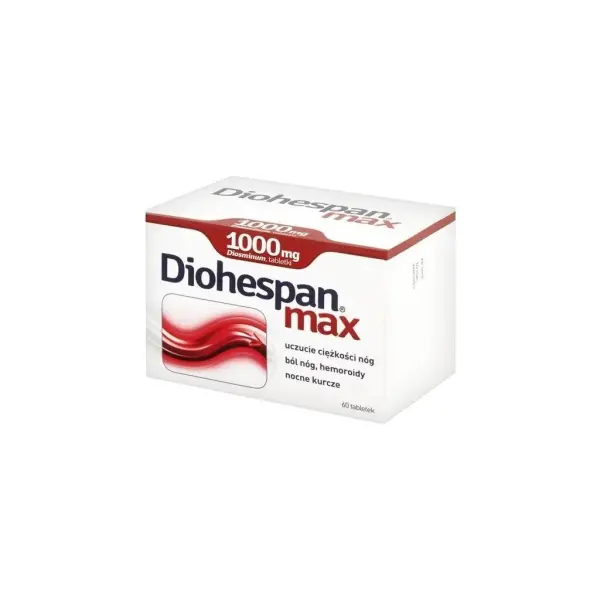 Diohespan Max 1000 mg diosminy 60 tabletek