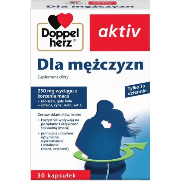 DOPPELHERZ AKTIV Dla Mężczyzn, 30 kapsułek