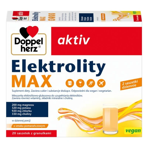 Doppelherz Aktiv Elektrolity Max, 20sasz.