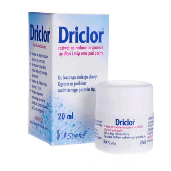 Driclor Antyperspirant roll-on, 20ml
