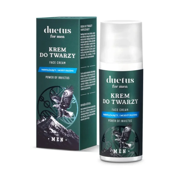 DUETUS Krem do twarzy for men nawilżający, 50 ml