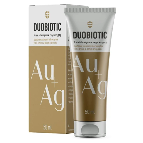 DUOBIOTIC Krem intensywnie regenerujący Au + Ag, 50 ml
