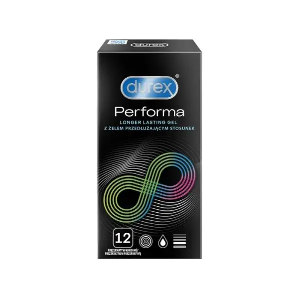 DUREX Performa Now Easy-On prezerwatywy, 12 sztuk