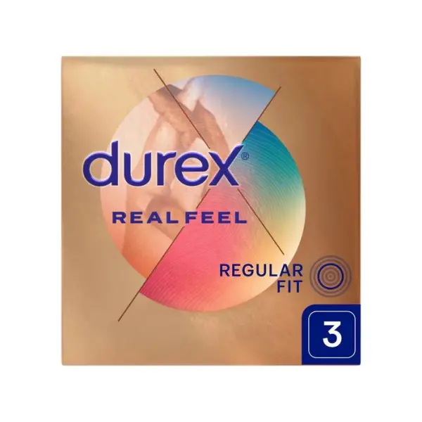 DUREX Real Feel Prezerwatywy, 3 sztuki
