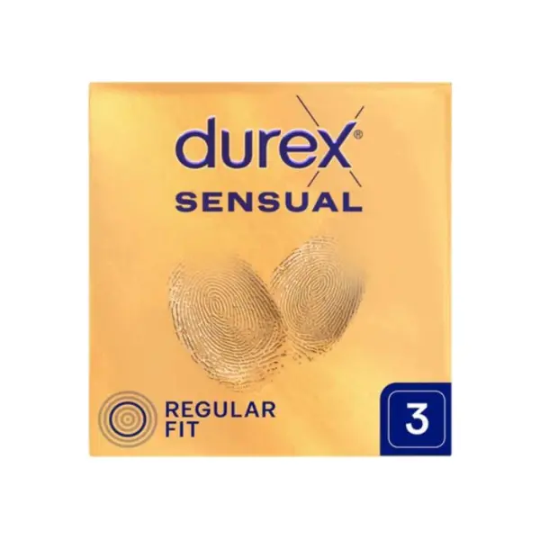 DUREX Sensual Prezerwatywy supercienkie, 3 sztuki