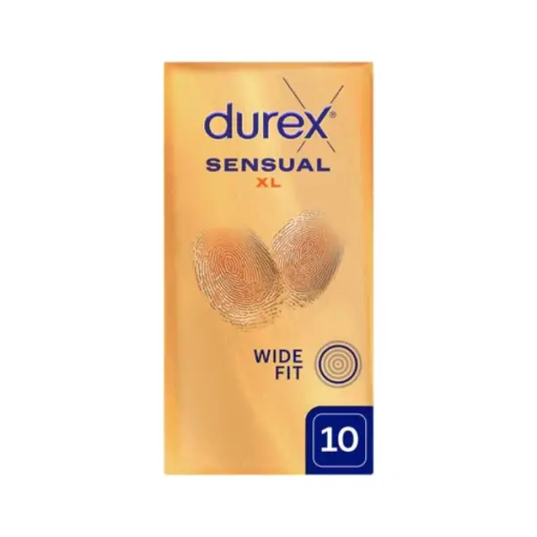 DUREX Sensual XL prezerwatywy, 10 sztuk