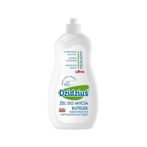 DZIDZIUŚ Żel hipoalergiczny do mycia butelek 500 ml