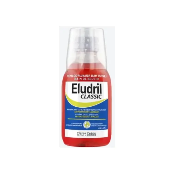 ELUDRIL CLASSIC Płyn do płukania jamy ustnej 200 ml