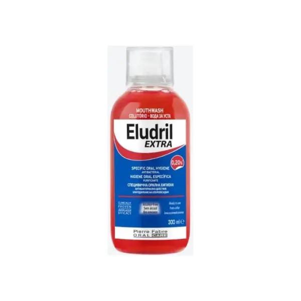 Eludril EXTRA 0,20% Płyn do płukania jamy ustnej 300 ml