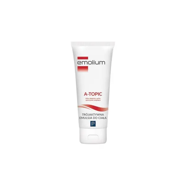 EMOLIUM A-TOPIC Trójaktywna Emulsja do ciała 200 ml