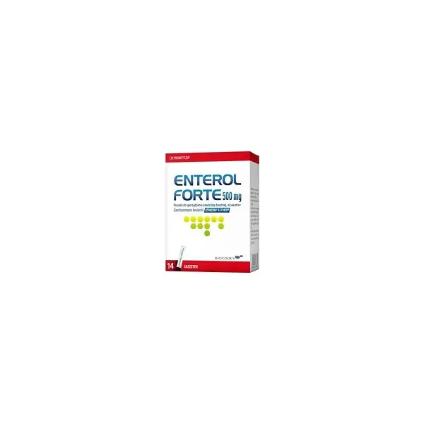Enterol Forte proszek 500 mg 14 saszetek