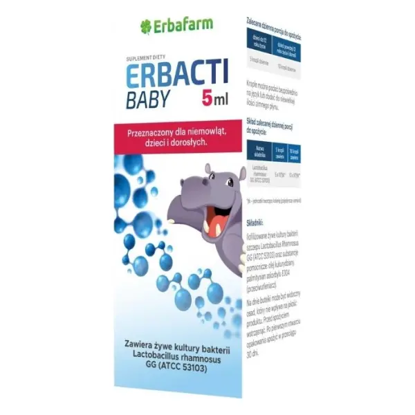 ERBACTI Baby zawiesina, 5ml