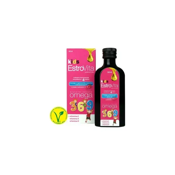 EstroVita Kids malina płyn 150 ml