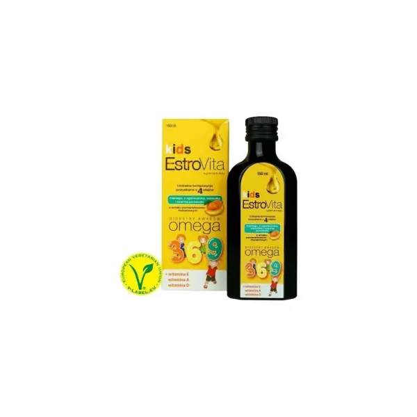 EstroVita Kids pomarańcza-banan płyn 150ml