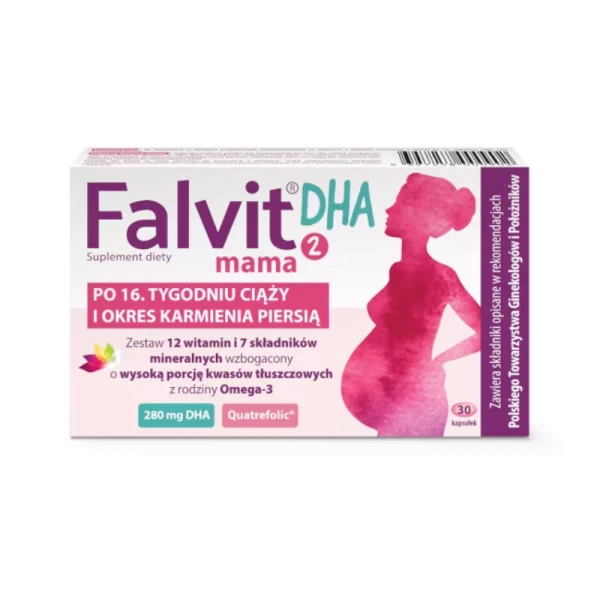 Falvit Mama 2 Dha, 30 kapsułek