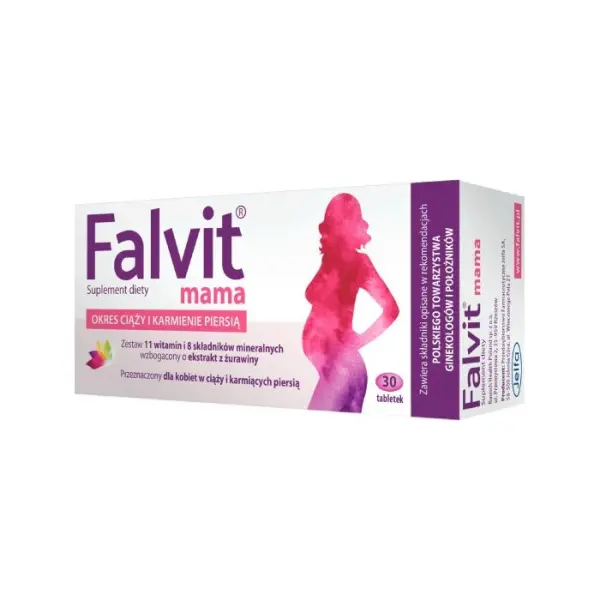 FALVIT MAMA Witaminy dla kobiet w ciąży, 30 tabletek