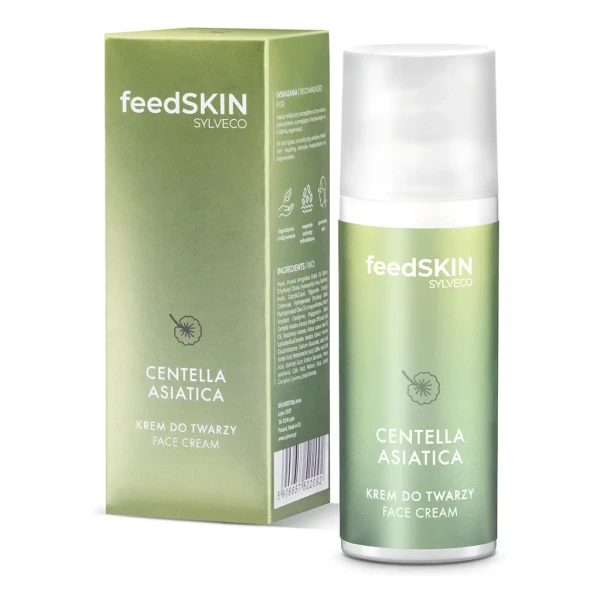 FeedSKIN Sylveco Centella Asiatica Krem do twarzy regenerujący z wąkrotą azjatycką, 50 ml