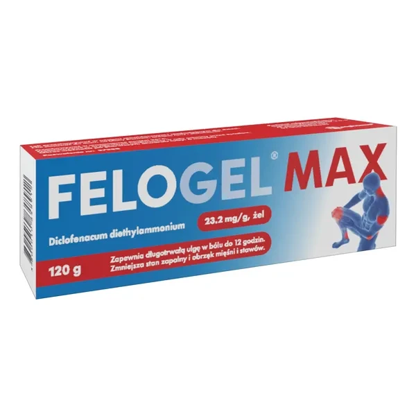 Felogel Max 23,2 mg/g, 120 g