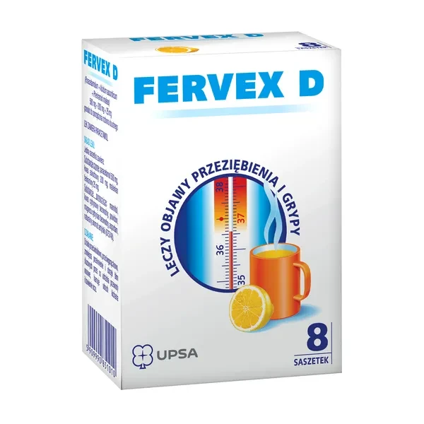 Fervex D, 8 saszetek