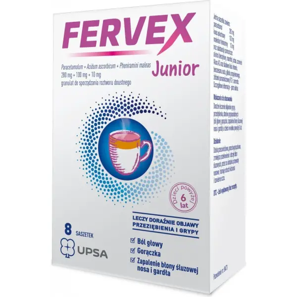 Fervex Junior 8 saszetek