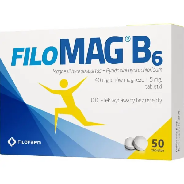 Filomag B6 50 tabletek