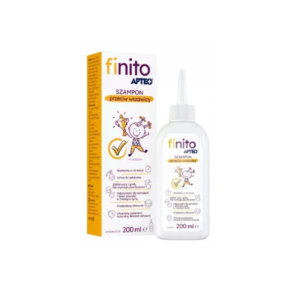 Finito Apteo Szampon przeciw wszawicy, 200 ml
