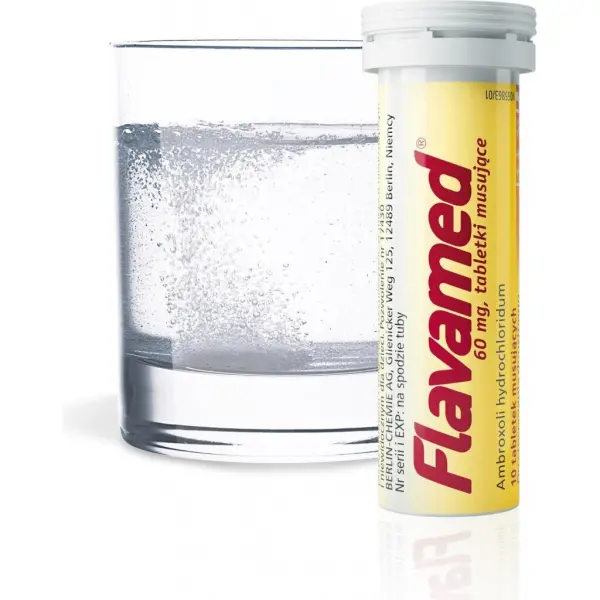 Flavamed 60mg 10 tabletek musujących