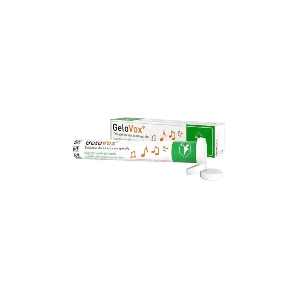 GeloVox cytrusowo mentolowe  20 tabletek do ssania