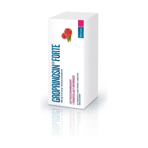 Groprinosin Forte syrop smak malinowy 150 ml