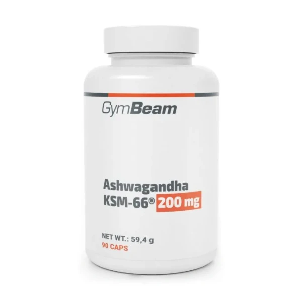 GymBeam Ashwagandha KSM-66, 90 kaps.