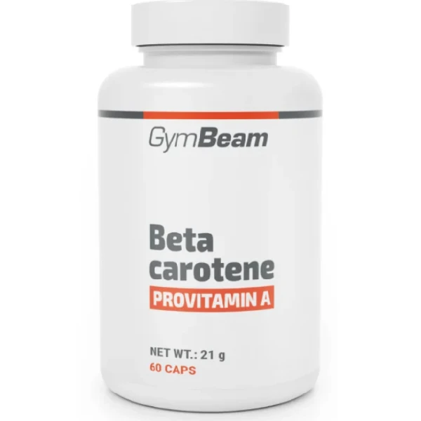 GymBeam Beta karoten (prowitamina A), 60 kaps.