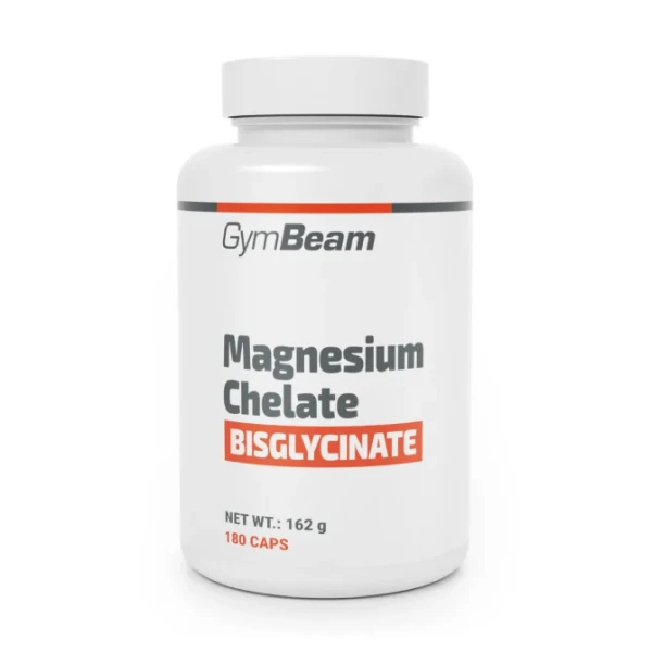 GymBeam Chelat magnezu (bisglicynian), 180 kaps.