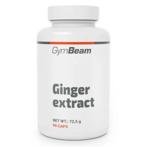 GymBeam Ekstrakt z imbiru, 90 kaps.