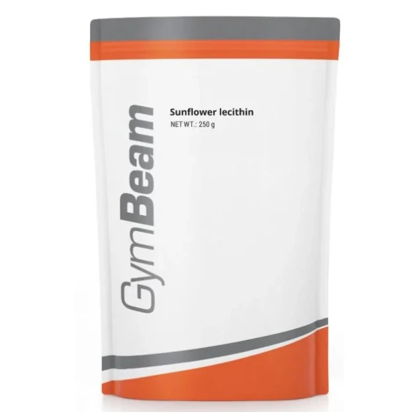 GymBeam Lecytyna słonecznikowa w proszku, 250 g