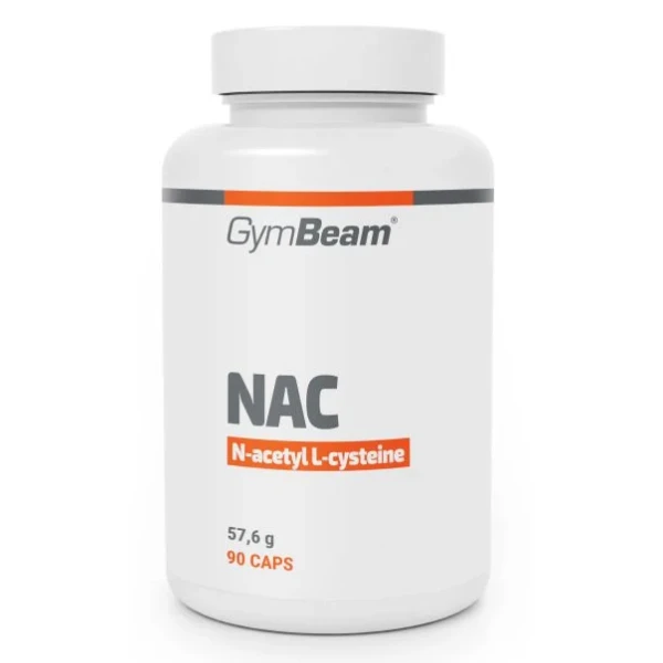 GymBeam NAC (N-acetylo L-cysteina), 90 kaps.