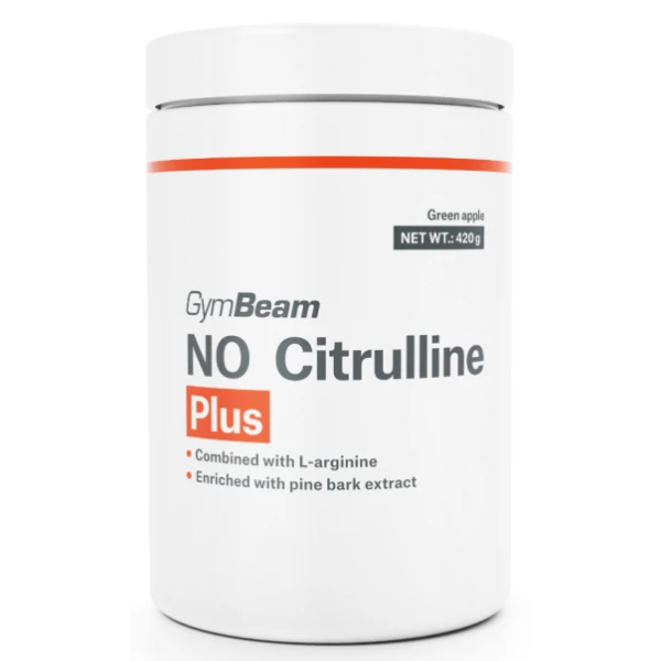 GymBeam NO Cytrulina Plus zielone jabłko, 420 g